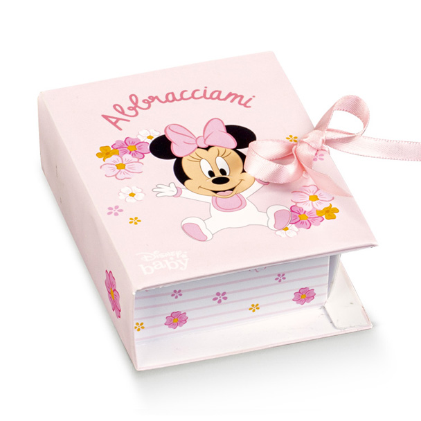 BOOK 70X60X30 MINNIE BABY FIORI - Disney Scatoline e Box - Nuovi arrivi - Regali e Bomboniere