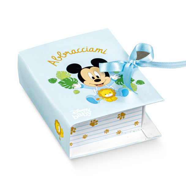 BOOK 70X60X30 MICKEY BABY LEONE - Disney Scatoline e Box - Nuovi arrivi - Regali e Bomboniere