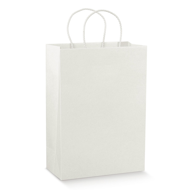 190X90X380MM shopper bag  BIANCO *100 - Shopper Bag - Nuovi arrivi - Regali e Bomboniere