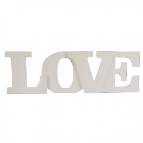 SHABBY SCRITTA LOVE DOUBLE H. 20CM - Wedding Legno E FOREX - Nuovi arrivi - Regali e Bomboniere
