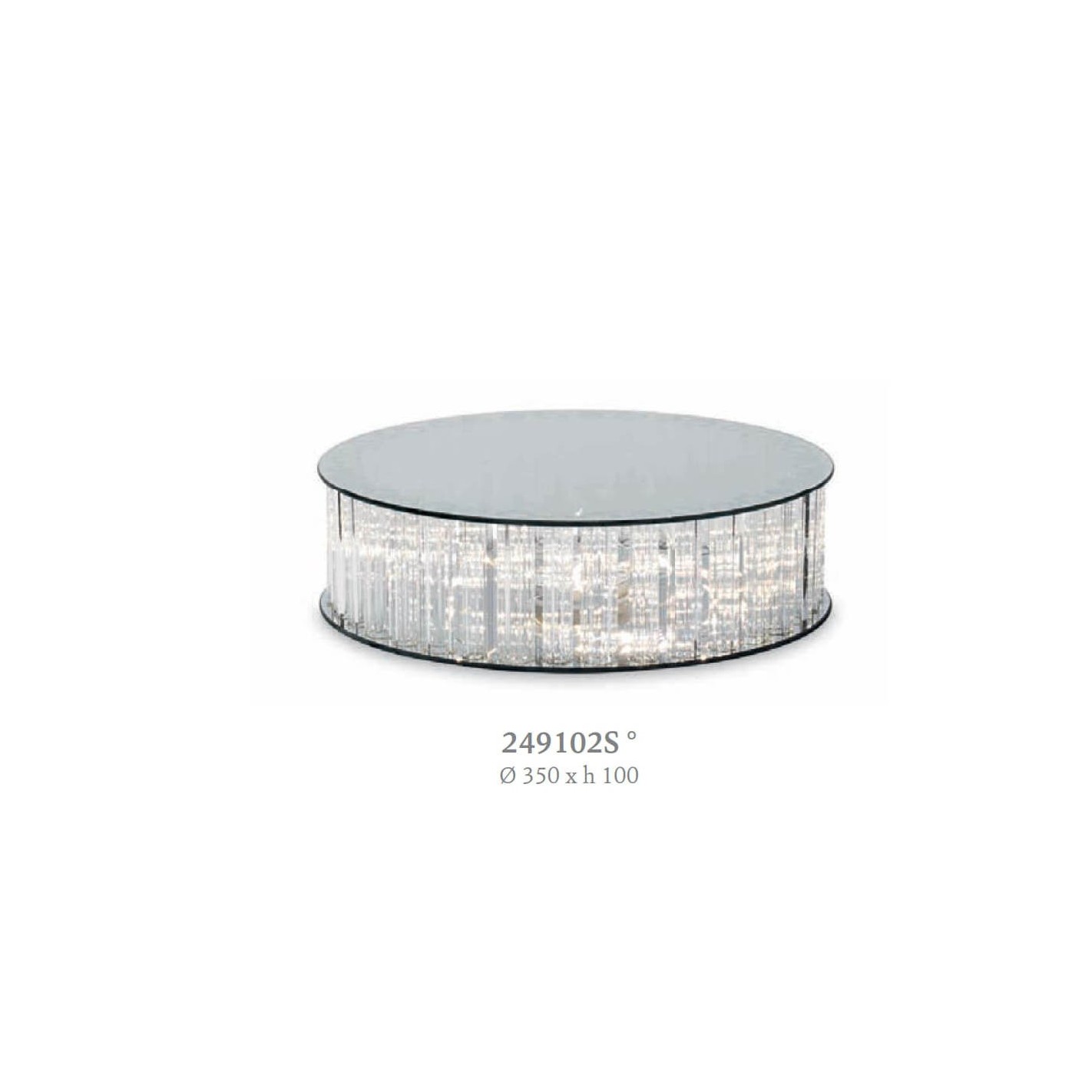 D35X10 - ALZATA VETRO LED - ALTRO - Nuovi arrivi - Regali e Bomboniere