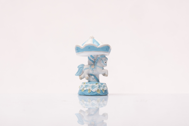 GIOSTRINA 4X6CM RESINA CIELO - Battesimo E Nascita - Nuovi arrivi - Regali e Bomboniere