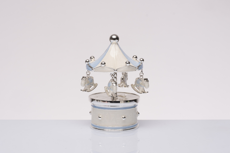 CARRILLON 8X8X13CM CIELO CON BOX  - Battesimo E Nascita - Nuovi arrivi - Regali e Bomboniere