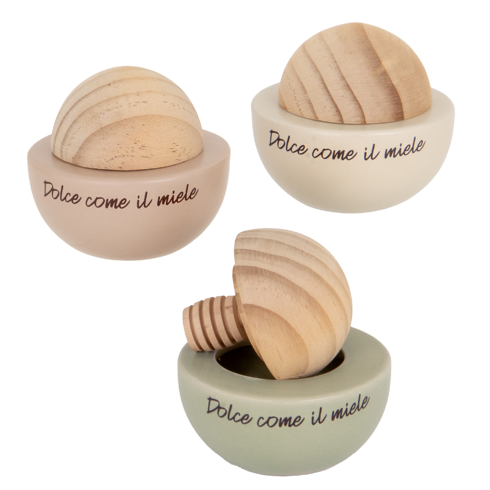 8X7.5CM - SALENTO PORTA MIELE ASSORTITI - Bomboniere Utili - Nuovi arrivi - Regali e Bomboniere