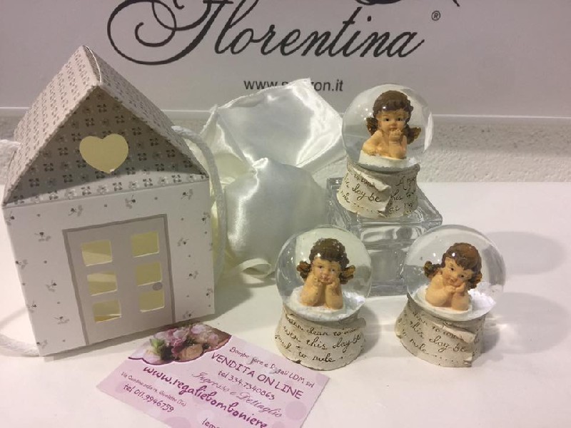 CLASSIC ANGELO SFERA ASSORTITO H 6 CM - Battesimo E Nascita - Nuovi arrivi - Regali e Bomboniere