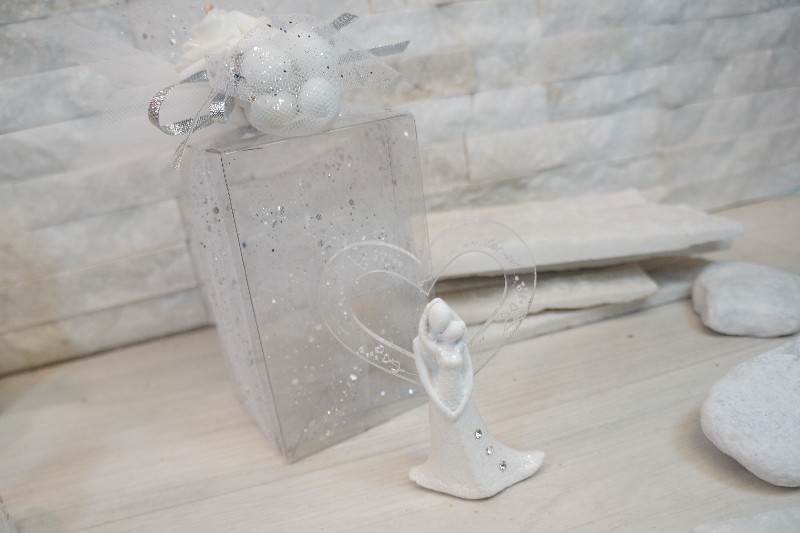 COPPIA CUORE PLEX ASSORTITO MEDIO CON LED H10CM  - Coppie Sposi Fidanzati  - Nuovi arrivi - Regali e Bomboniere