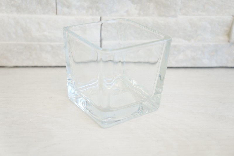 CUBO VETRO 6X6X6cm - BARATTOLI VETRO  - Nuovi arrivi - Regali e Bomboniere